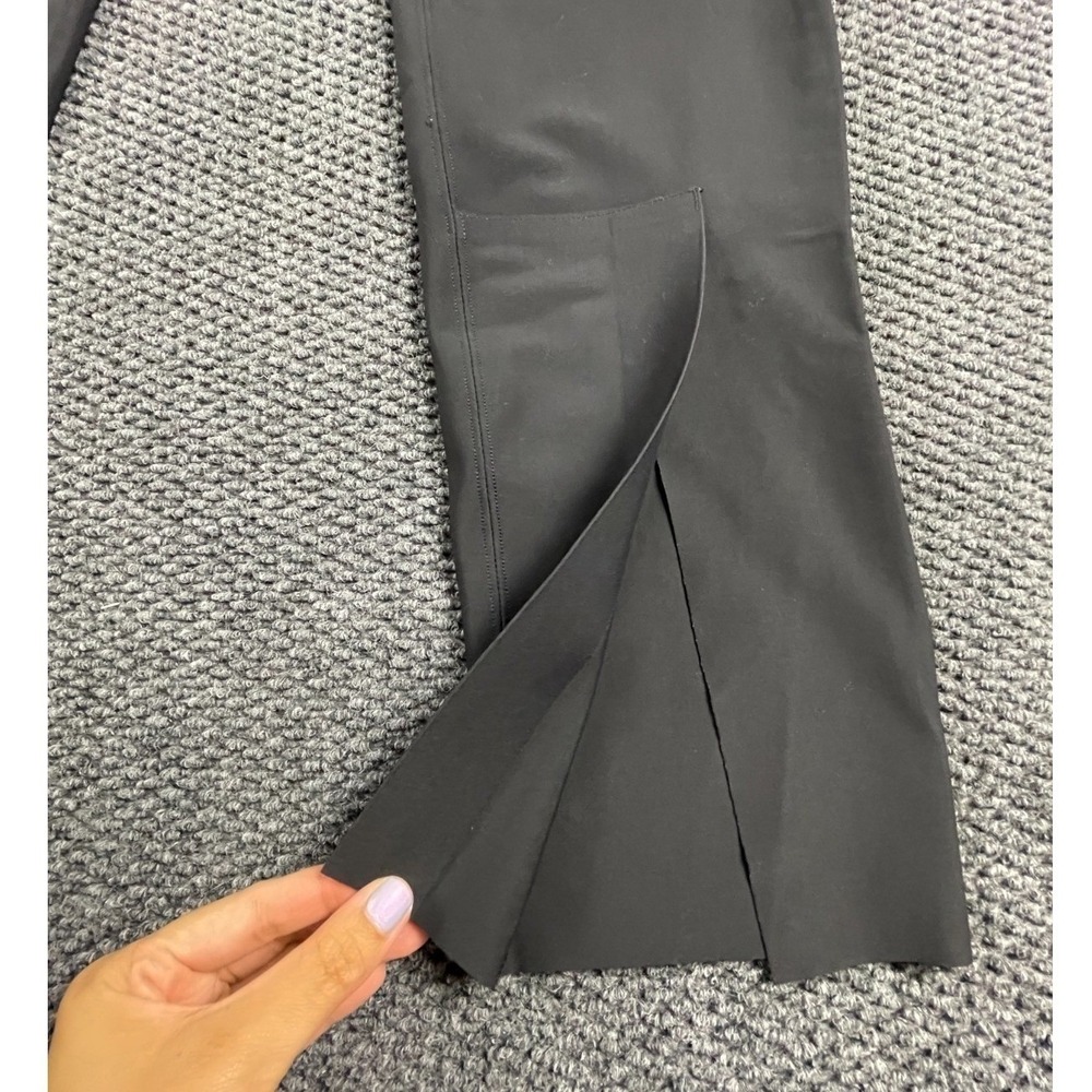 Athleta Womens Black Split Hem Interstellar Tight Work Pants 6 Office Classic - Picture 5 of 9